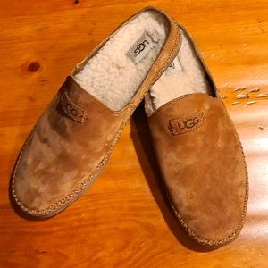 UGG Tamara genuine suede slip on slippers
